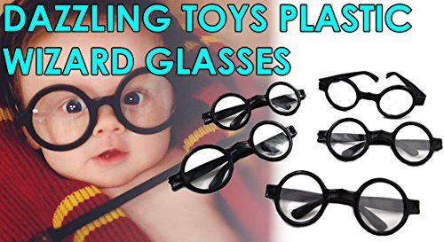 Dazzling Toys Wizard Glasses Great Accessory for a Wizard (Harry