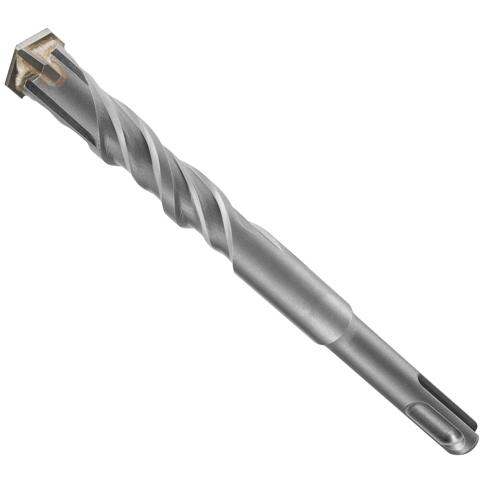 Flintronic SDS-Plus Drill Bit Set, 16mm Dia, 160mm Length Cross Drill Bits for Concrete, Ceramic Tile, Stone, Metal, Plastic & Multi-Layer Materials