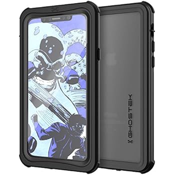 Ghostek Nautical Military Grade Waterproof Case Designed for iPhone X 10 - Black