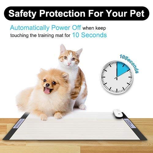 Pet Training Mat - 30 x 16 Pet Shock Mat Scat Mat for Dogs & Cats, 3 Training Mode Shock Mat for Cats & Dogs, Indoor Use Pet Training Pad w/LED Indicator, Flexible Mat - Thumbnail 3