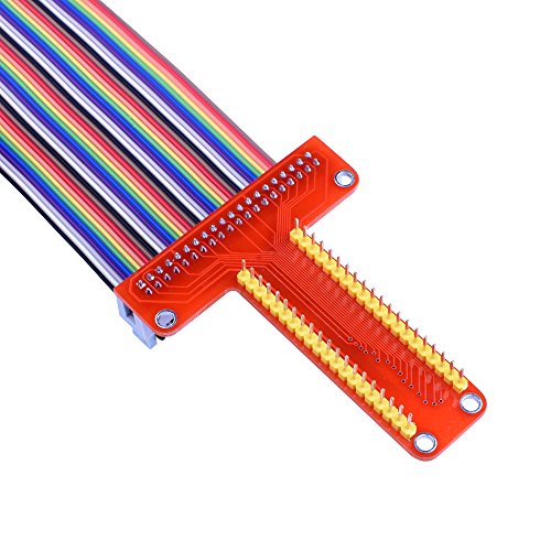 for-Raspberry-Pi-3-Kit-kuman-830-MB-102-Tie-Points-Solderless-Breadboard-GPIO-T-Type-Expansion-Board-65pcs-Jumper-Cables-wires-40pin-Rainbow-Ribbon-Cable100pcs-resistance-K73