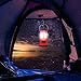 outlite [Solar Rechargeable LED Collapsible Camping Lantern] 180 Lumen Portable Camping Light (Water Resistant Outdoor Survival Lighting Lamp) with 2
