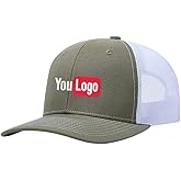 Embroidery Custom Logo Trucker Hats for Men Adjustable Snapback Mesh Cap Outdoors Baseball Cap