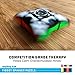 Unplugkid QiYi MoFangGe Classic Speed Cube Set - Certified QiYi WCA Quality Competition Speed Cube Bundle | 1x3 Floppy Spinner Pyraminx Pyramid 3x3 Thunderclap 2x2 Qidi | 4 Cube Bags, Strategy Guide