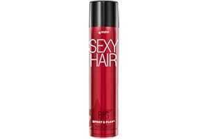 SexyHair Big Spray & Play Volumizing Hairspray | Hold and Shine | Up to 72 Hour Humidity Resistance | All Hair Types
