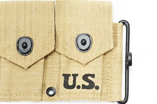 U.S. WWII M1 Garand Rifle Ammunition Belt WW2 - Thumbnail 5