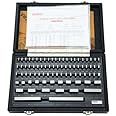 Shars Grade Economy 81 PCS Rectangular Gage Block Set with NIST traceable certificate 303-5311C M
