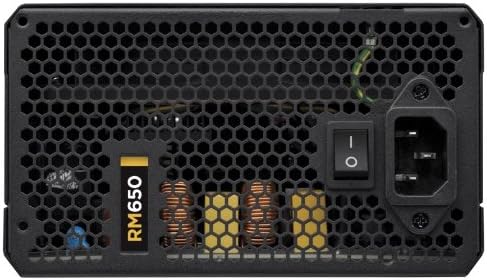 Amazon Com Corsair Rm650x 650w Fully Modular Power Supply 80 Gold Certified Computers Accessories