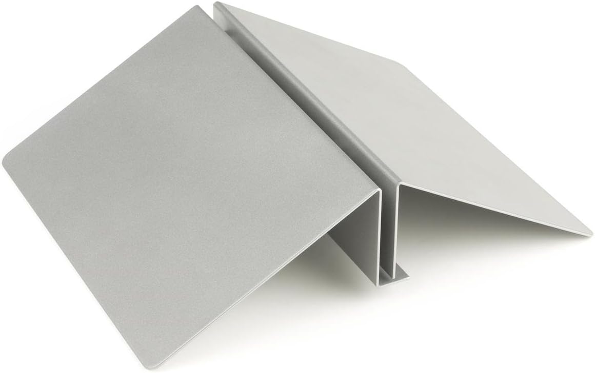 Displays2go Floor Sign Stand for Foam Board, Base Only, 12" Wide, Holds up to 72" Tall (FLRHLD12