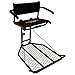 Copper Ridge Outdoors Tree Stand - Ultra Comfort Deluxe Hang On - 24x32 in Foot Platform, Flip Up Mesh Seat and Padded Arm Rests, 300lb Weight Capacity, Hang-On Treestand for Hunting