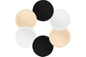 TopBine 3 pairs Round Soft Bra Inserts Pads Removable Sport Bra Cups inserts Mastectomy Bra Inserts For Bikini Top Swimsuit, 