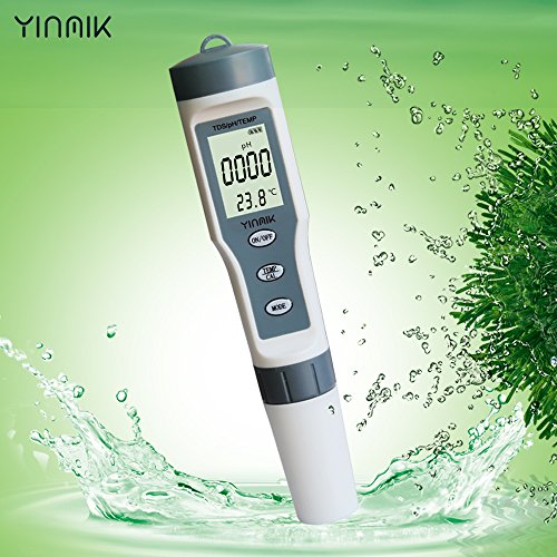 YINMIK PH, TDS, Temperature Meter for Water Testing, 3 in 1 (9001) - Thumbnail 4