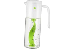 Ｂｅｓｇａ Salad Dressing Shaker Manual Salad Bottle with Press Handle Prevent Leakage Salad Dressing Container for Sauce Oil Stor