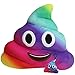 Wemi Emoji Plush Toys Cartoon Cushion 14 inches Poop Stuffed Rainbow Pillows Dolls