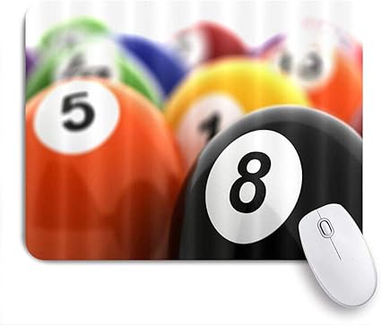 Amazon Niesikklaマウスパッド ビリヤードボールパターン ゲーミング オフィス最適 高級感 おしゃれ 防水 耐久性が良い 滑り止めゴム底 ゲーミングなど適用 用ノートブックコンピュータマウスマット Niesikkla マウスパッド 通販