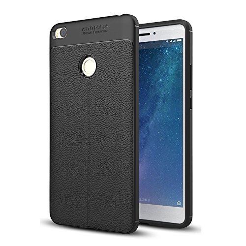 Xiaomi Mi Max 2 Case,Xiaomi Mi Max 2 Faux Leather Case, Soft Case Anti-Slip TPU Cover for 6.44'' Xiaomi Mi Max 2 [NOT fit Xiaomi Mi Max]