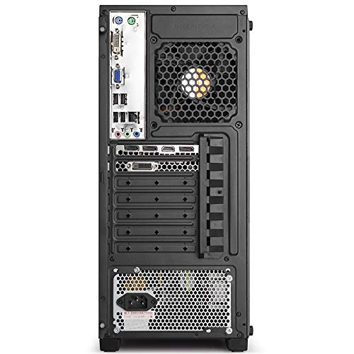 GOLDEN FIELD N17 Computer Case ATX/MATX/ITX PC Case Mid Tower Small Size Case Mini Case Tempered Glass Front Panel Acrylic Side Panel