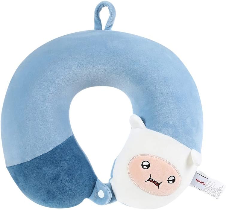 MINISO Adventure Time UShape Neck Pillow Ideal for Airplane Travel Comfortable