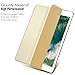 MoKo Case Fit 2018/2017 iPad 9.7 6th/5th Generation, Slim Lightweight Smart Shell Stand Cover with Translucent Frosted Back Protector Fit iPad 9.7 in 2018/2017, Champagne Gold(Auto Wake/Sleep)