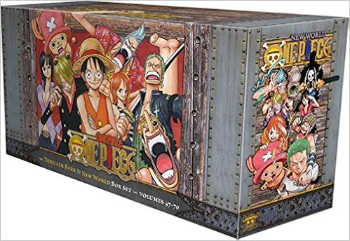 Amazon Com One Piece Box Set 3 Thriller Bark To New World Volumes 47 70 With Premium 3 One Piece Box Sets Oda Eiichiro Books