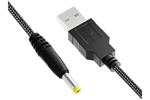 Jonfolk PSP Charger Cable,Replacement PSP PlayStation USB Power Cord for Sony PSP 1000 2000 3000 Series 4FT