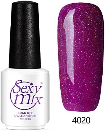 Sexy Mix Neon Colorful Gel Nail Polish Led Gelpolish DIY Nail Art Varnish Long Lasting Soak Off Gel Nail Lacquer #4020