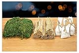 Nativity Accessories Assortment - Feed Bags - Straw Bundles - Moss