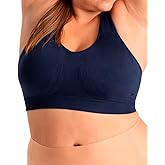 Truekind Racerback Sports Bras for Women, High Support Workout Tops for Women, Workout Bra Plus Size