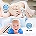 Mademax Forehead and Ear Thermometer, Thermometer for Fever, Digital Medical Infrared Thermometer for Baby, Infant, Kids and Adults with FDA and CE Approved (White)