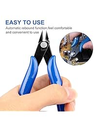 KAHIOE   Juego de 5 alicates cortadores de alambre pequeños, 170 unidades