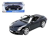 Maisto 1:18 Scale Porsche 911 Carrera S Cabriolet Diecast Vehicle Azul Marino