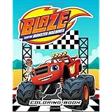 Amazon Com Blaze And The Monster Machines Coloring Book 50 Coloring Pages With Fun Easy And Relaxing Coloring Pages 9798671036015 Ross Kovacek Books