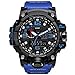 Bounabay Men's Military Digital Sport Watch Water Resistant Outdoor LED Back Light Display,Blue