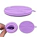 Accdata 6 Piece a-001 Silicone Sponges, Food-Grade Mildew-Free Dishwashing Scrubber for Washing Pot, Pan, Bowl, Fruit and Vegetables