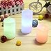 Ohuhu® Real Wax Battery-Powered Flameless Candles / Color Changing Candles / LED Tealight Candles, 3-Pack - 3