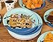 BLUE PANDA Disposable Plates - 80-Count Paper Plates, Noah's Ark Party Supplies for Appetizer, Lunch, Dinner, and Dessert, Church Gatherings, 9 x 9 Inches