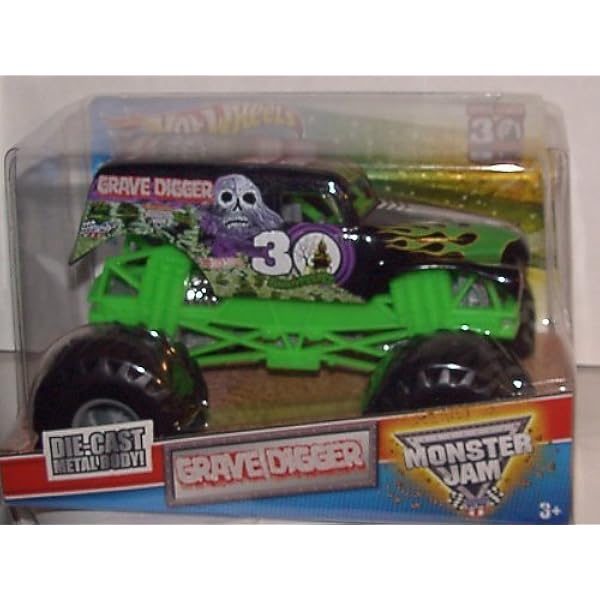 hot wheels grave digger 30th anniversary