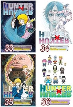 Hunter X Hunter Manga Set Vol 25 36 Yoshihiro Togashi Amazon Sg Books