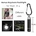 Outlite High Lumens Led Flashlights, Rechargeable Battery and Charger Included, Portable Tactical Flashlight with Adjustable Focus and 5 Light Modes, Handheld Light For Camping Hiking