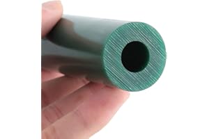 EIMSOAH Jewelry Ring Carving Wax Tube, Wax Tube Circular, Casting Wax, Green Hard Wax for Craft Ring Making with Smooth Inner Tube, for Jewelry Processing