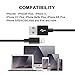 (4 Pack) Lightning Cable, 1FT 3FT 6FT 10FT Durable Lightning to USB Cable Nylon Braided Fast Charge and Data Sync Cord for iPhone X/8/8Plus/7/7 Plus/6s/6s Plus/6/6 Plus/5/5S/5C/SE/iPad and iPod