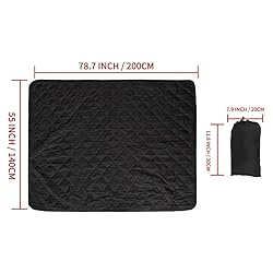 LOOGU Camo Blanket Waterproof Poncho Liner for