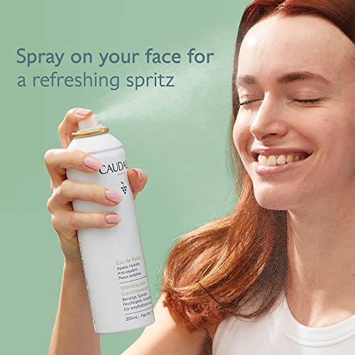 Caudalie Grape Water Face Mist, Soothing Organic Facial Spray for