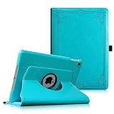 Fintie iPad Pro 9.7 Case - 360 Degree Rotating Stand Case with Smart Cover Auto Sleep / Wake Feature for Apple iPad Pro 9.7 Inch (2016 Version), Vintage Winter Ice
