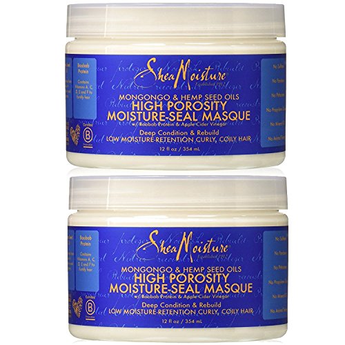 Shea Moisture High Porosity Seal Masque, 12 Oz, 2 Pack - Thumbnail 4