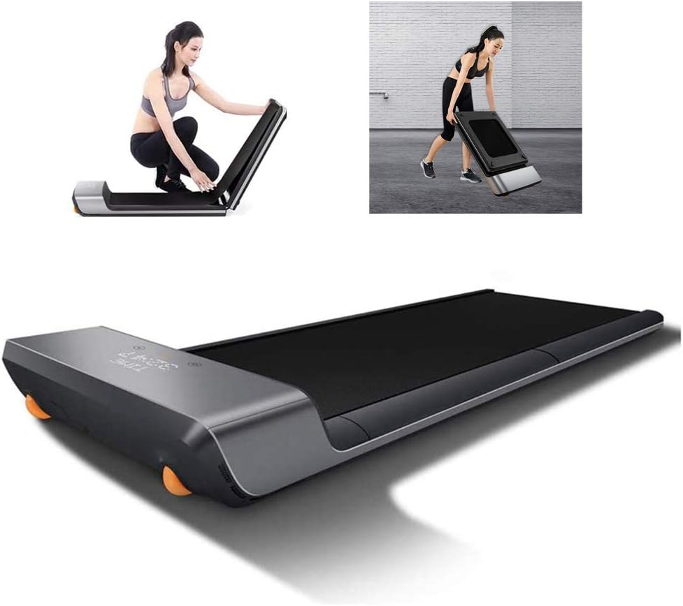 LHY Folding Walking Pad, Treadmill for Home, Footstep Induction Speed Control & Remote Control Electric Treadmill with Noise Free Free Installation Walking Machine 0-6KM/h