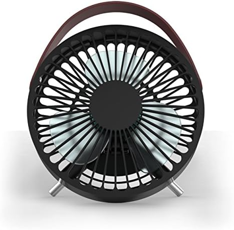 Portable Fan Handheld Mini USB Table Desk Personal Fan Quiet USB Cable High Compatibility Fans Black