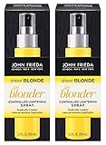 John Frieda, Sheer Blonde Go Blonder, Controlled Lightening Spray - 3.5 oz (2 Pack).