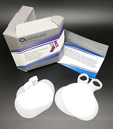 Metatarsal Foot Pads Ball of Foot Insoles Cushions Forefoot Gels Pain Relief 2 Pair Set