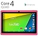 NeuTab® N7 Pro 7'' Quad Core Google Android 4.4 KitKat Tablet PC, 1024X600 Display, Bluetooth, HD Dual Camera, Google Play Pre-loaded, 3D-Game Supported (Pink)